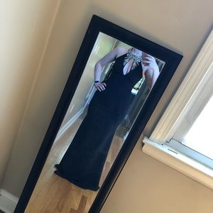 Lulus black formal bodycon dress